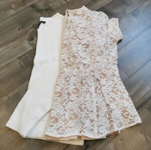 Two tops for women size L BCBG maxazria and Banana Republic